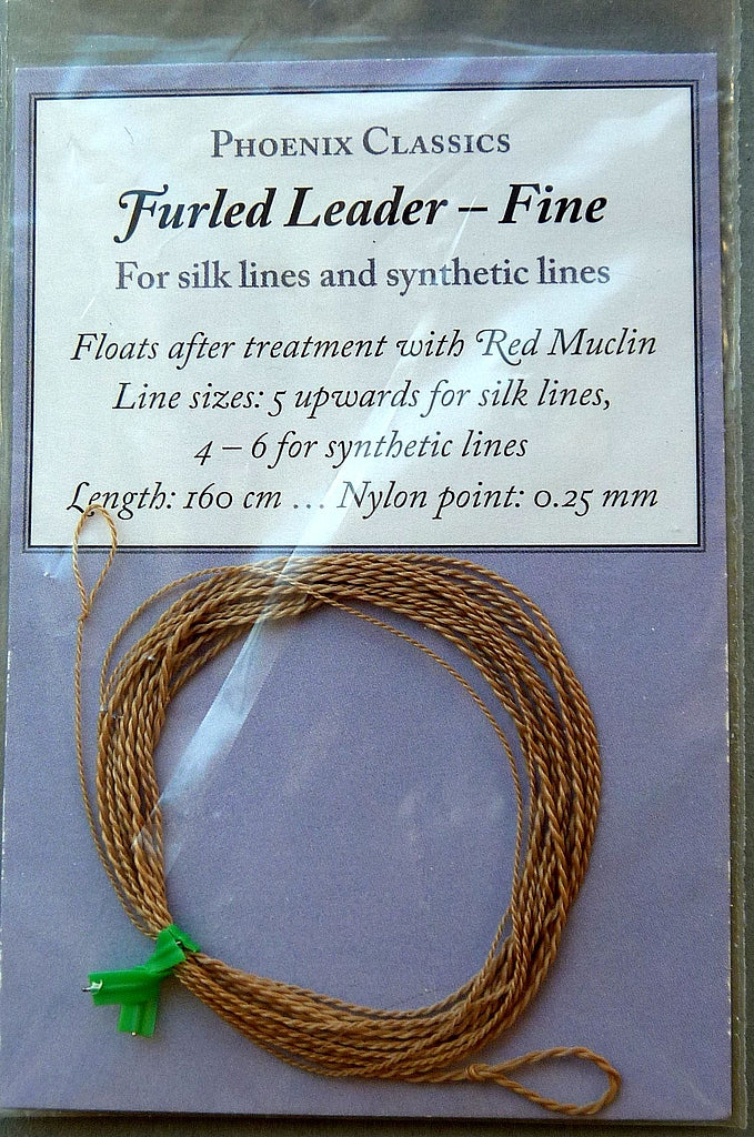 Verzwirntes Vorfach gedreht - fein